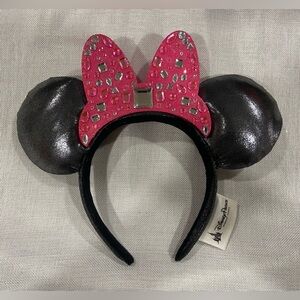 Authentic Disney Parks Minnie Mouse Bejeweled Headband Ears